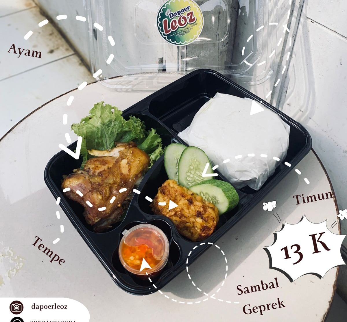 Catering Dapoer Leoz Paket 13k