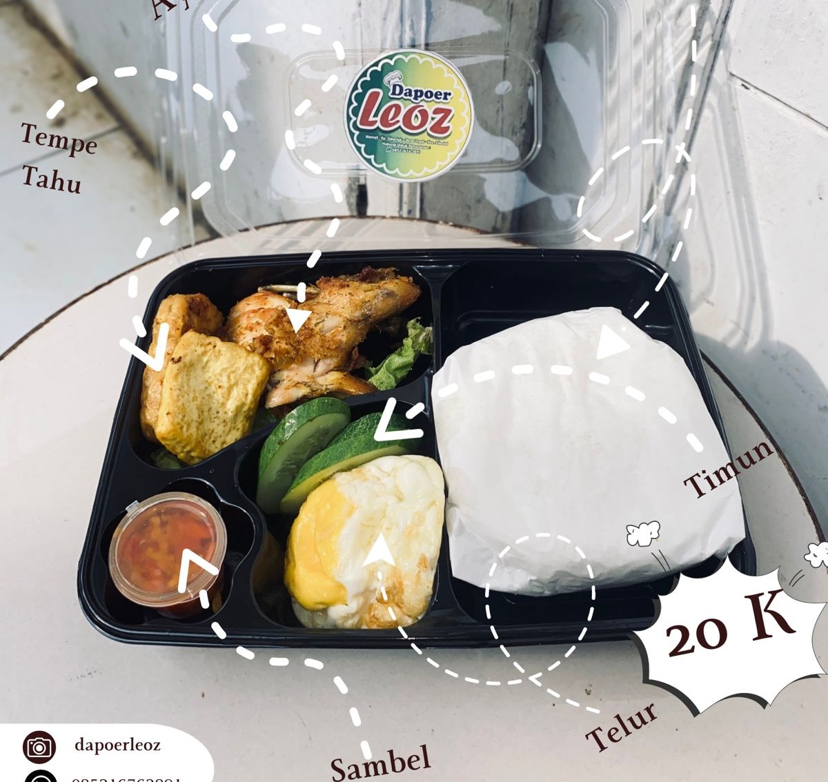Catering Dapoer Leoz Paket 20k