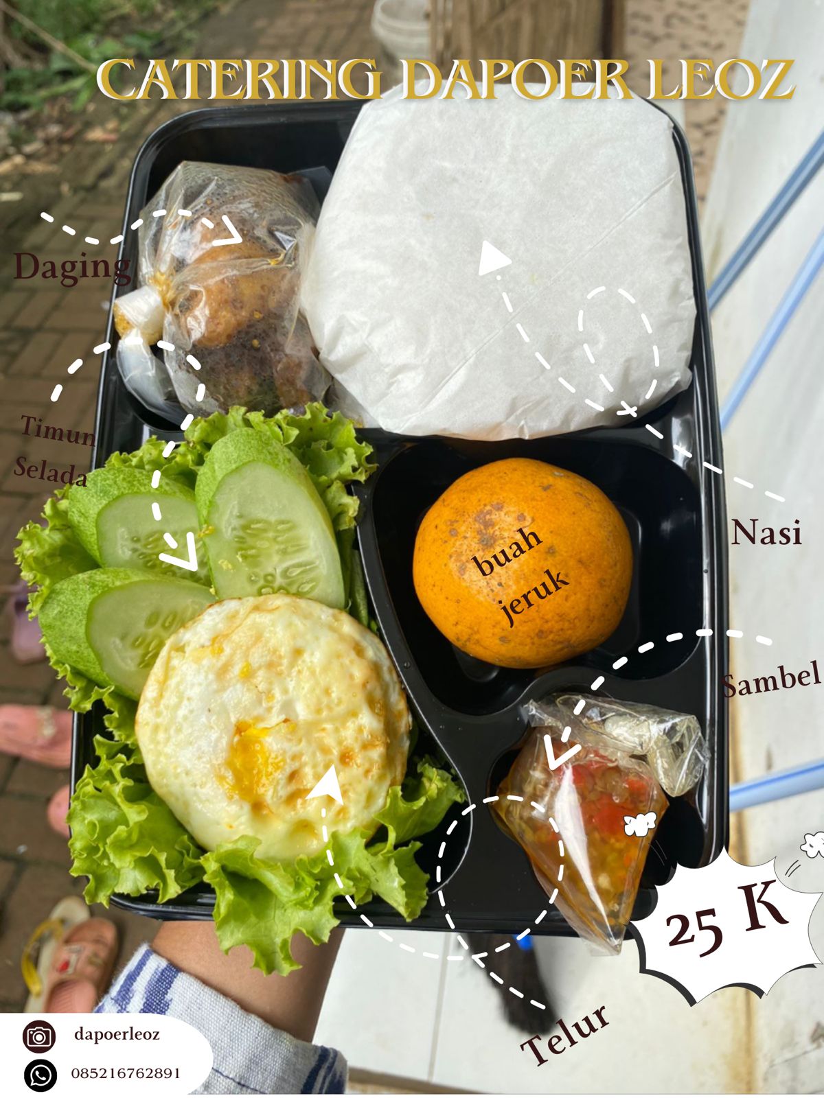 Catering Dapoer Leoz Paket 25k