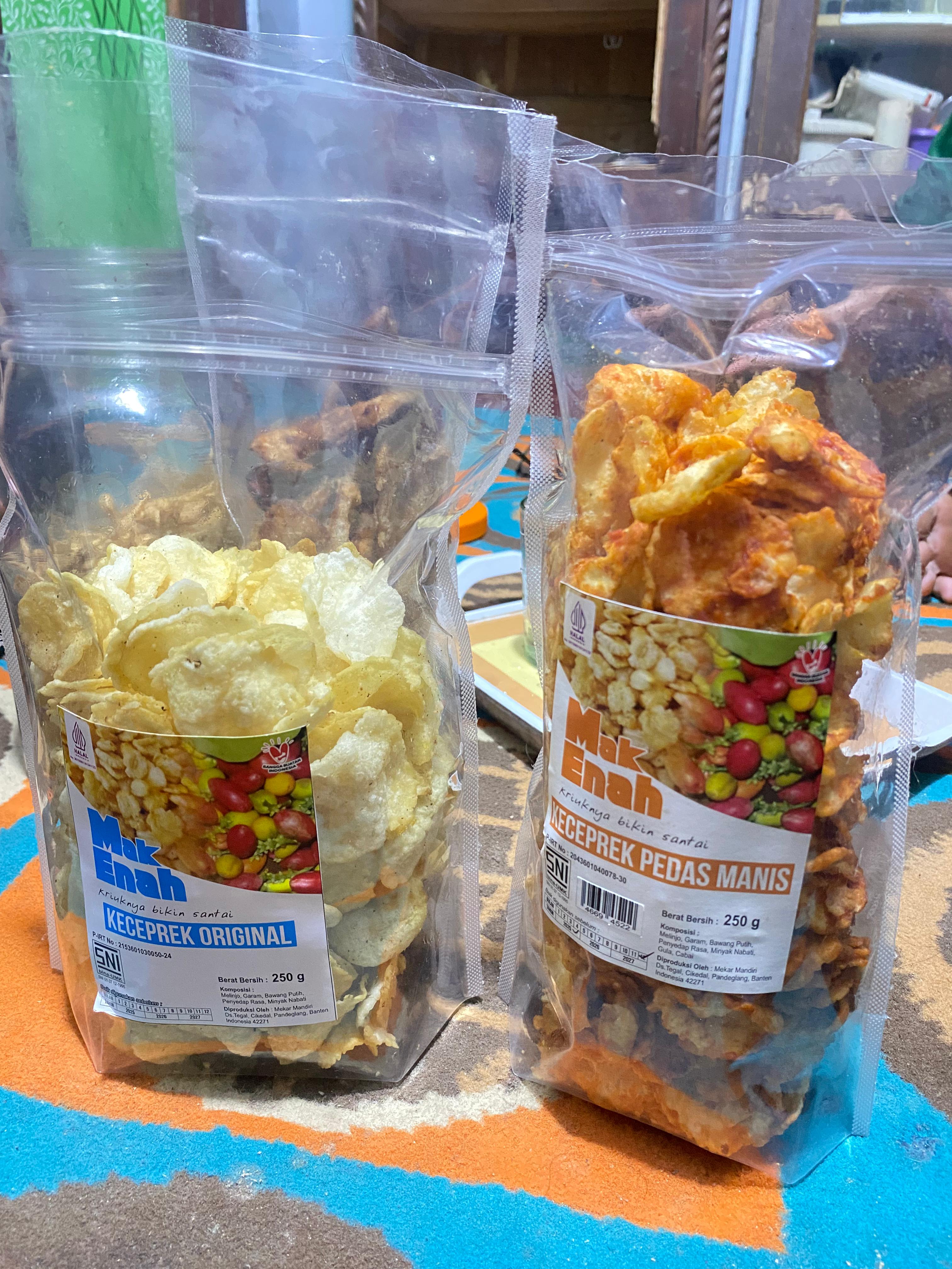 Keceprek Original dan Pedas Manis Mak Enah