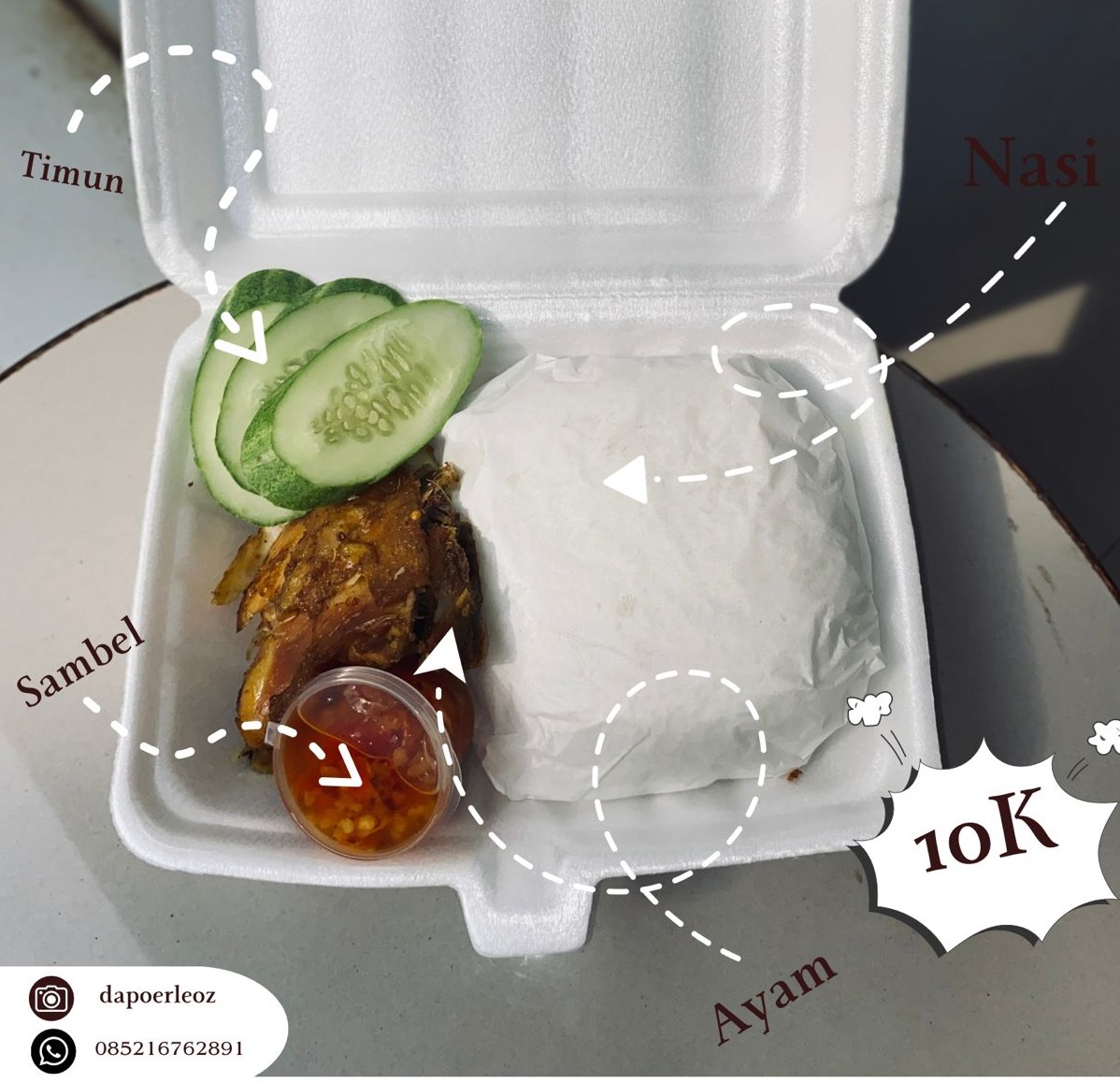 Ayam Geprek Dapoer Leoz